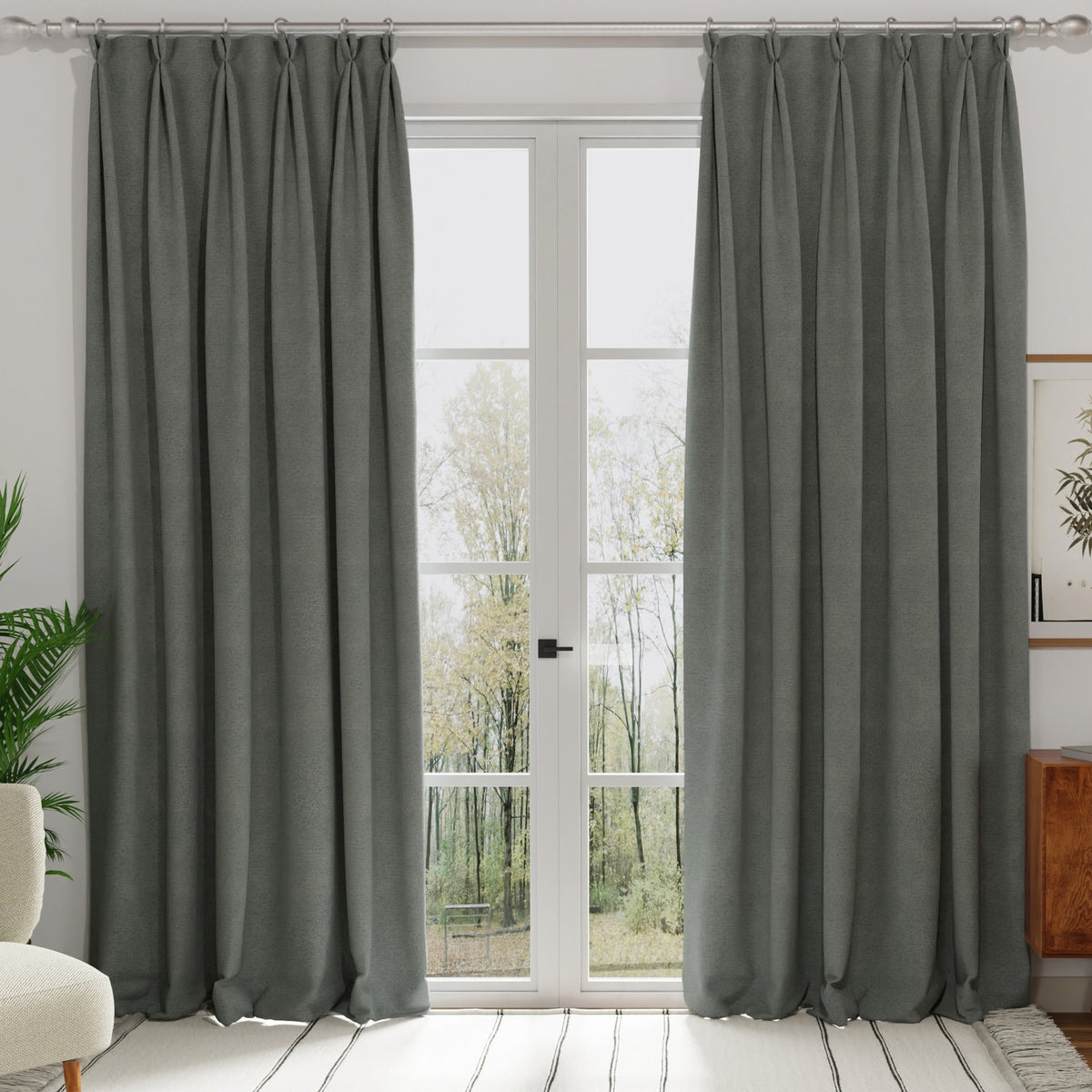 Modena Recycled Made to Measure Curtain Denim