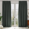Turin Velvet Made to Measure Curtain Grey