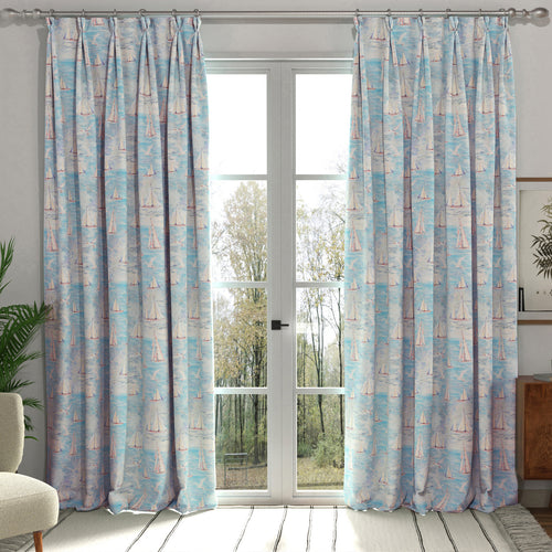 ANTE DECOR Sail Away Made to Measure Curtain Ocean