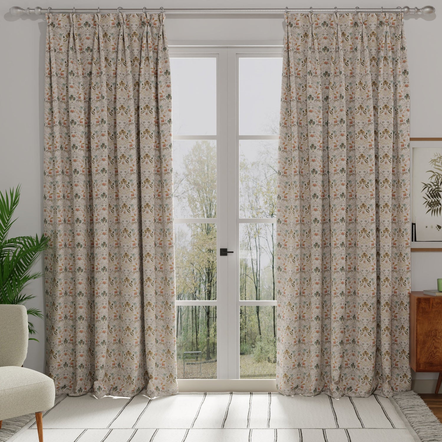 ANTE DECOR Skoll Fabric Blue