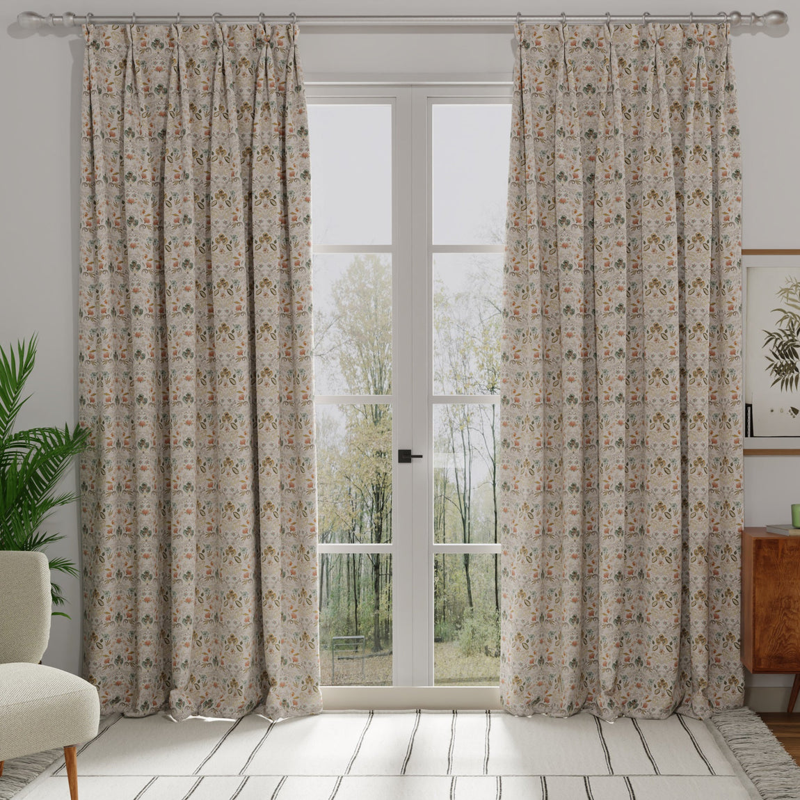 ANTE DECOR Skoll Fabric Blue