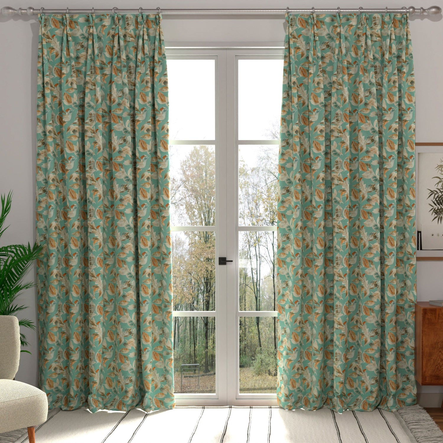 ANTE DECOR Zara Fabric Blue