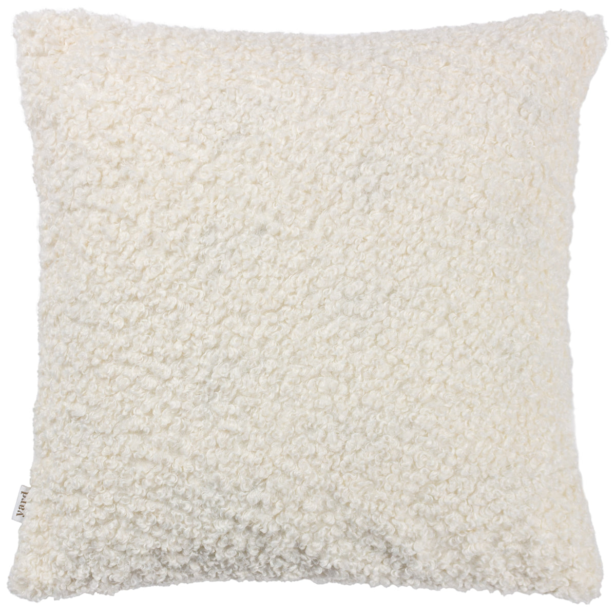 Yard Cabu Chunky Boucle Filled Cushion 45cm x 45cm Ecru