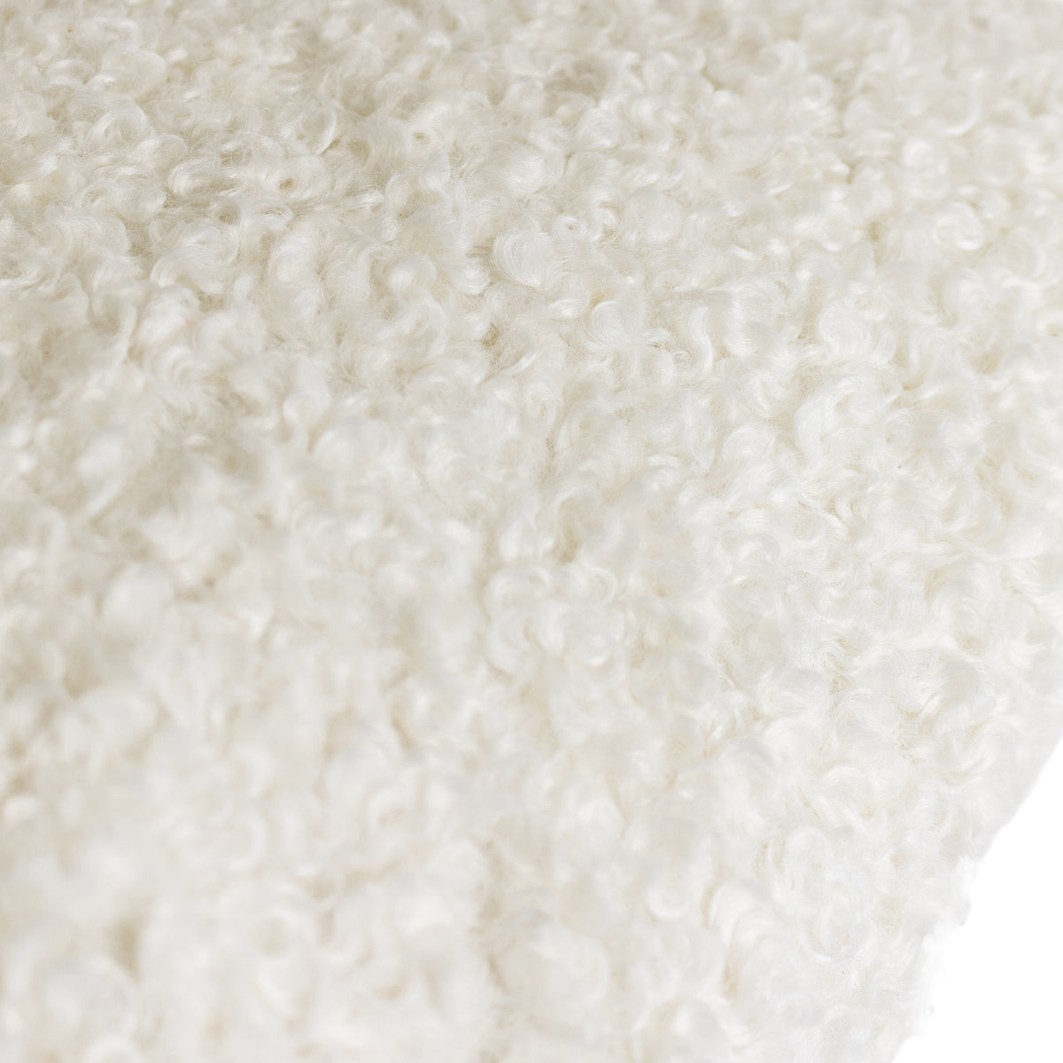 Yard Cabu Chunky Boucle Filled Cushion 45cm x 45cm Ecru