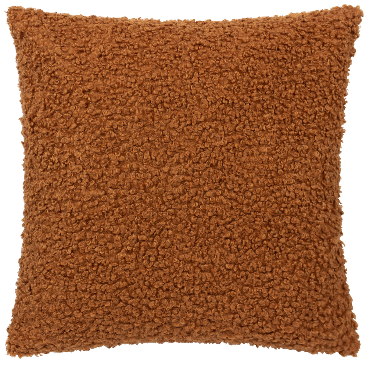 Yard Cabu Chunky Boucle Filled Cushion 45cm x 45cm Ginger