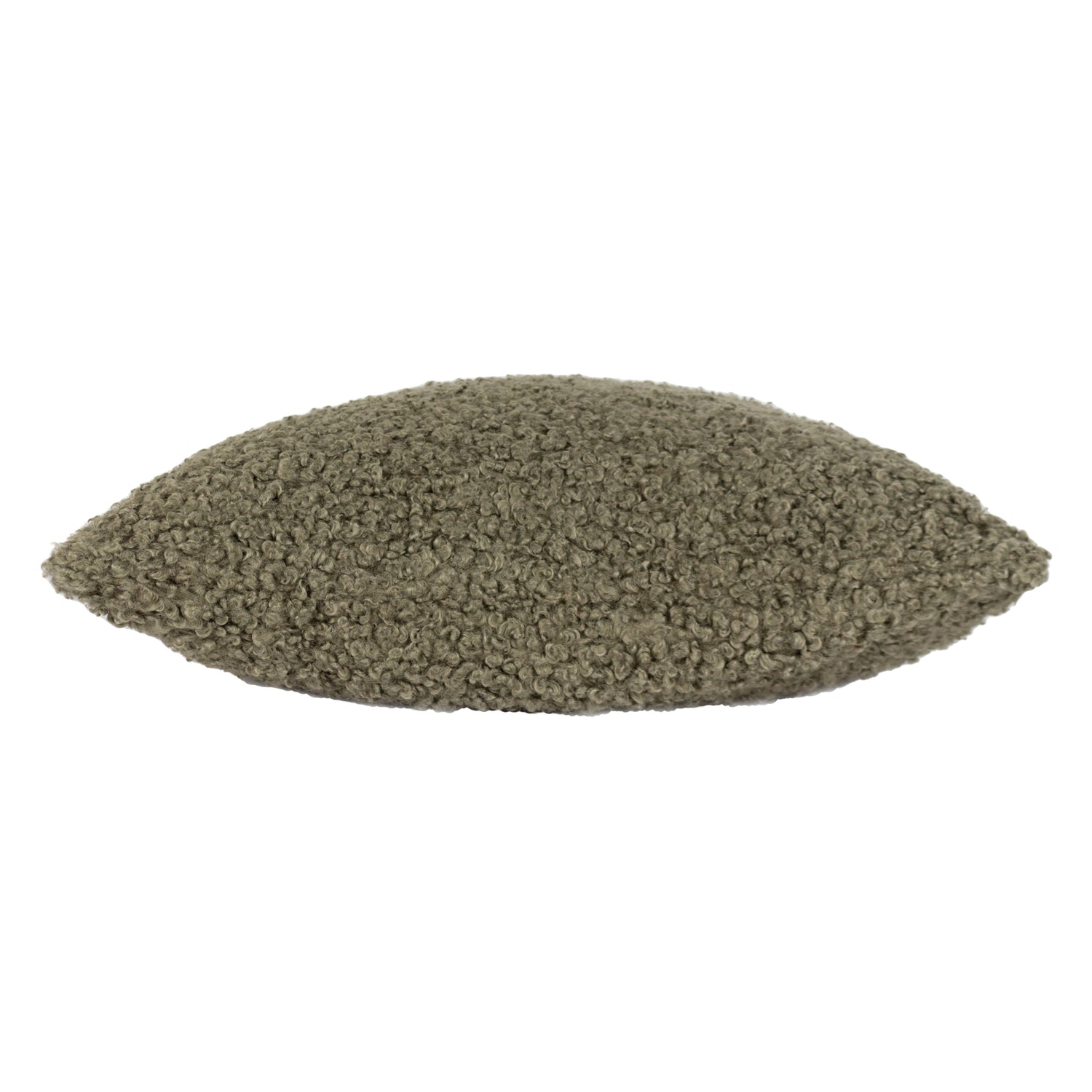 Yard Cabu Chunky Boucle Filled Cushion 45cm x 45cm Khaki