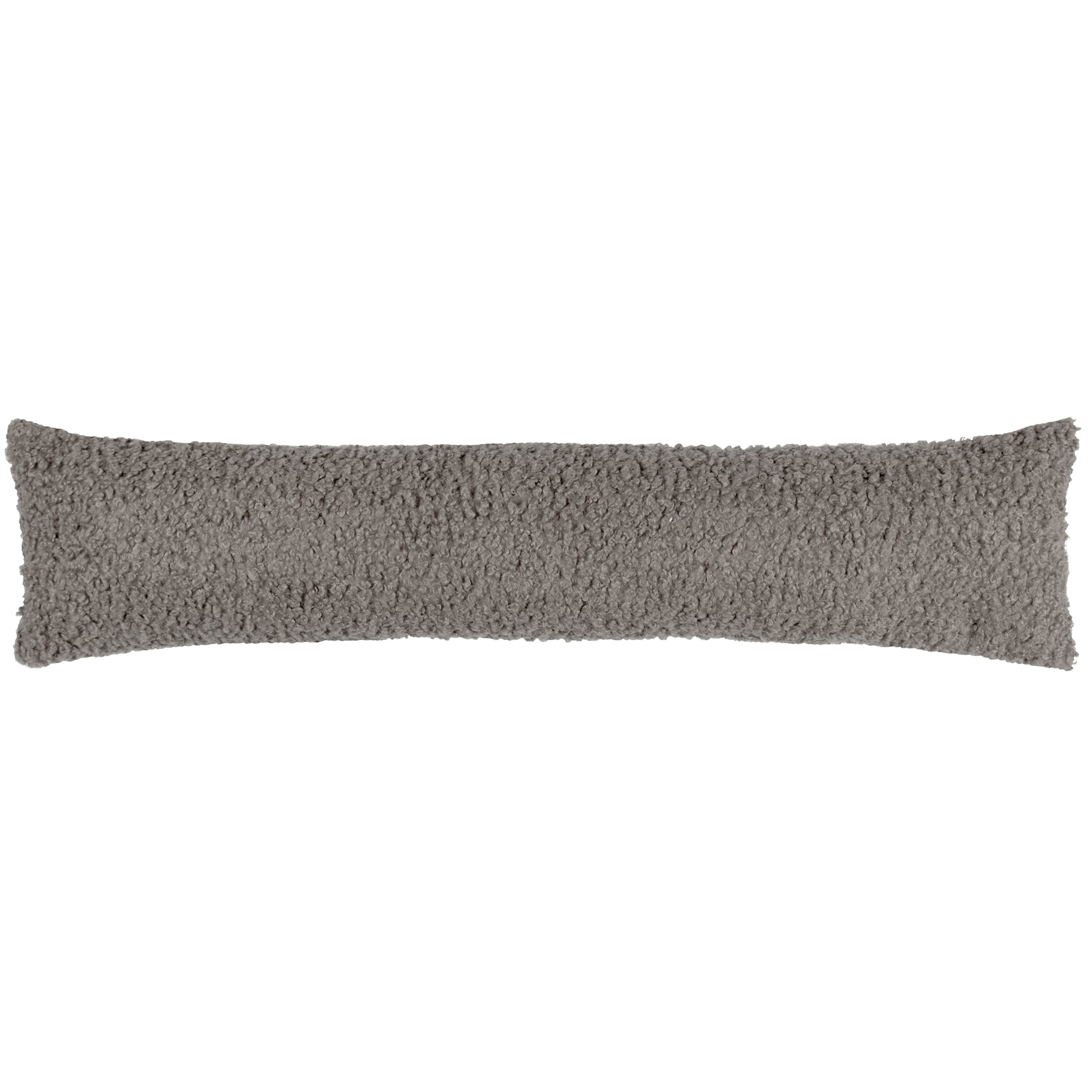 Cabu Boucle Shearling Draught Excluder Storm Grey