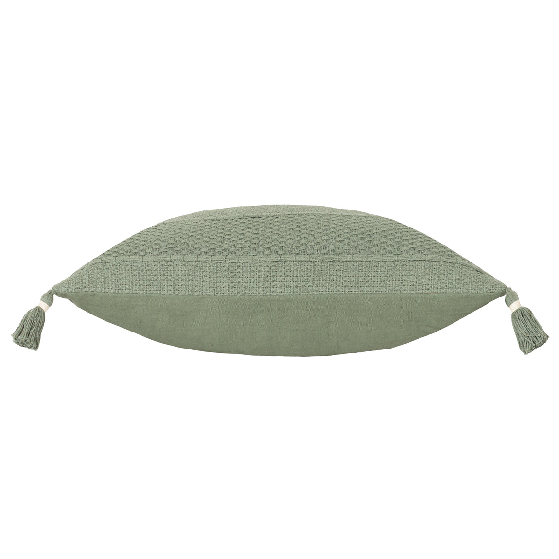 Yard Caliche Tasselled Filled Cushion 40cm x 60cm Eucalyptus