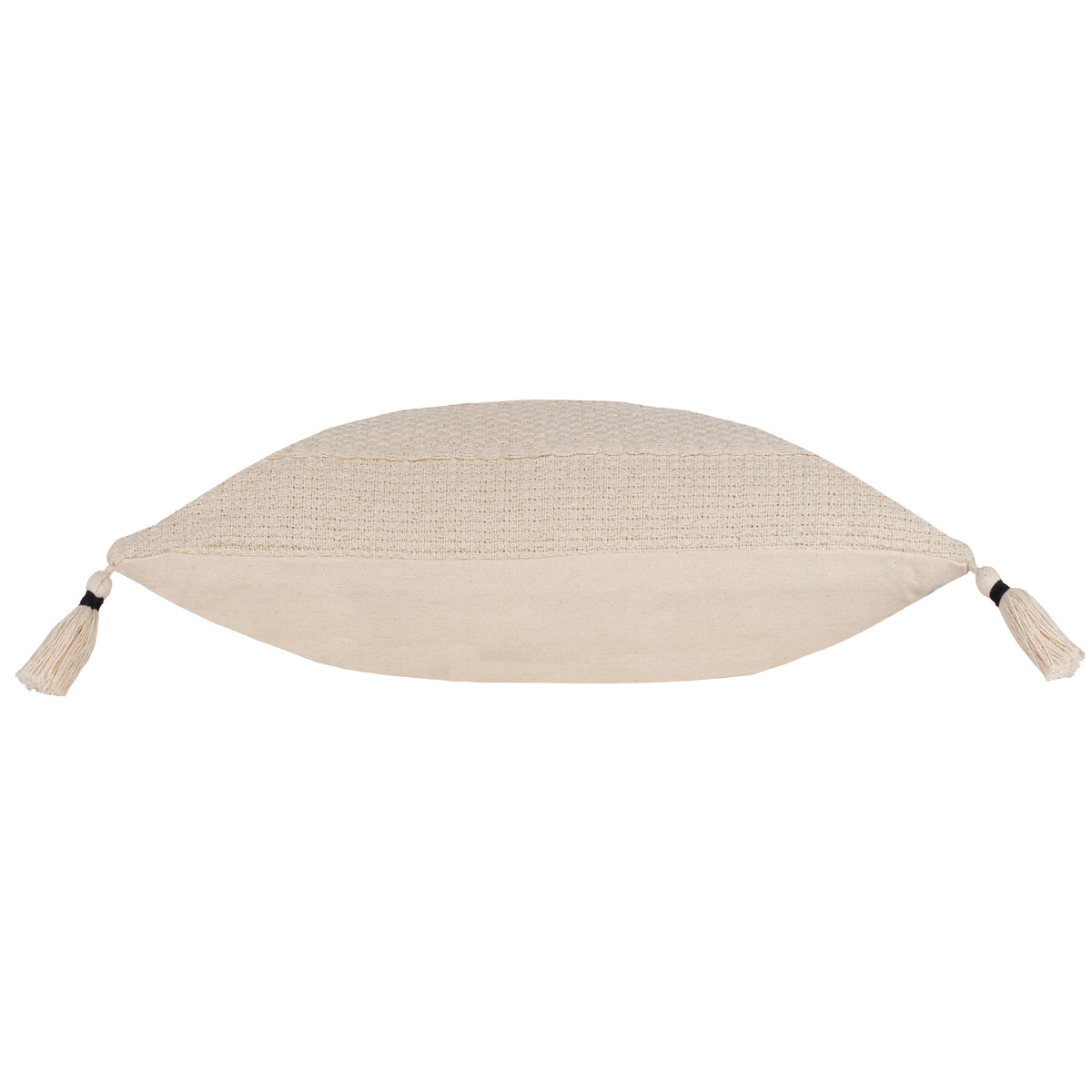 Yard Caliche Tasselled Filled Cushion 40cm x 60cm Natural