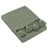 Caliche Woven Tasselled Throw 130cm x 180cm Khaki