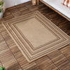 Yard Camber Jute Effect Indoor Outdoor 120cm x 170cm Rug Natural