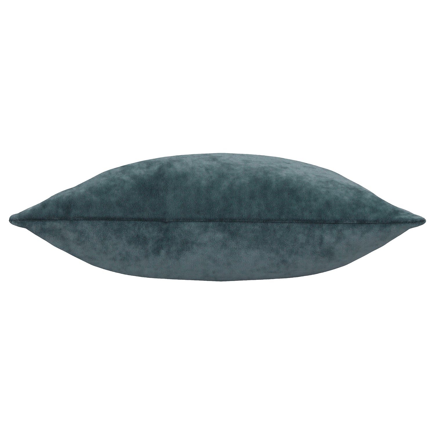Camden Reversible Micro-Cord Velvet 30cm x 50cm Filled Cushion Denim