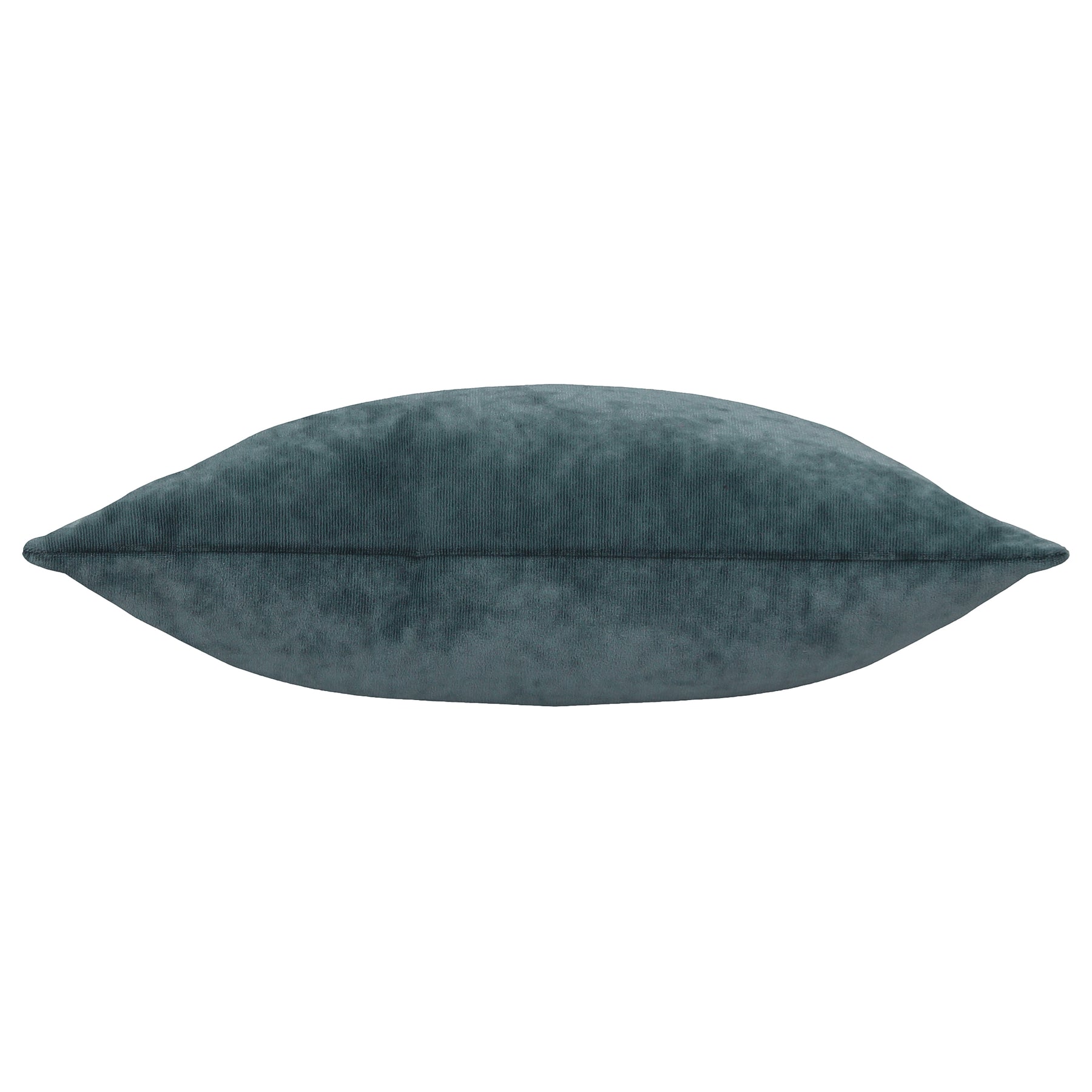 Camden Reversible Micro-Cord Velvet 30cm x 50cm Filled Cushion Denim