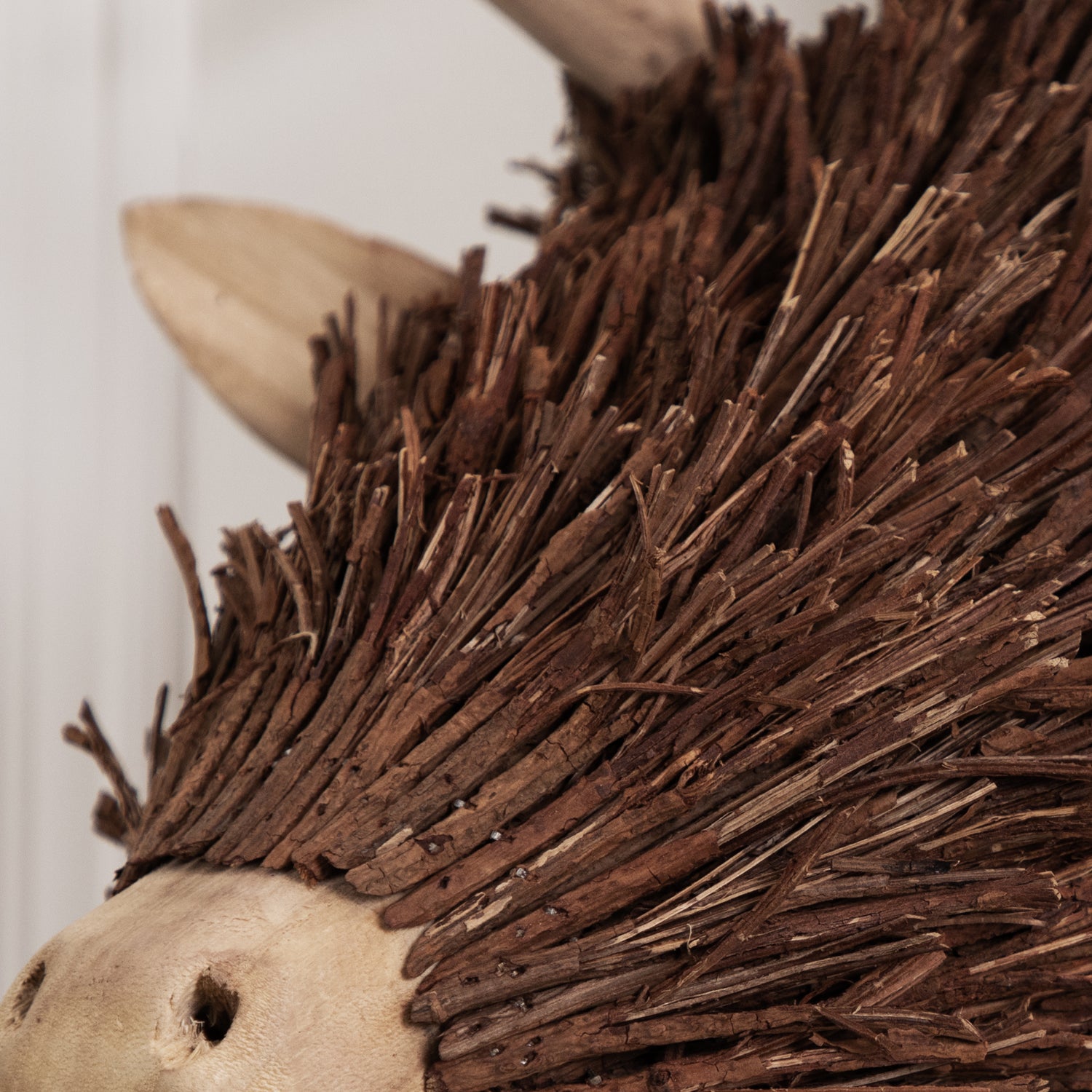 Voyage Maison Stirling Stag Head Hand Crafted Sculpture Brown