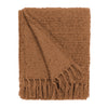 Candar Boucle Textured 130cm x 170cm Throw Ginger