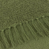 Candar Boucle Textured 130cm x 170cm Throw Khaki