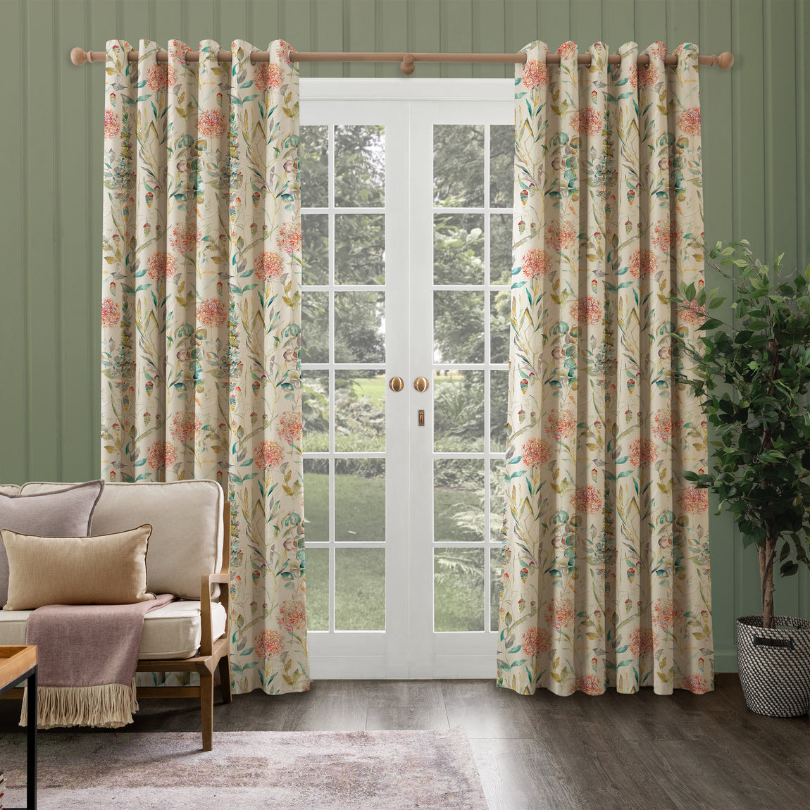 Voyage Maison Carneum Fabric Cinnamon Linen