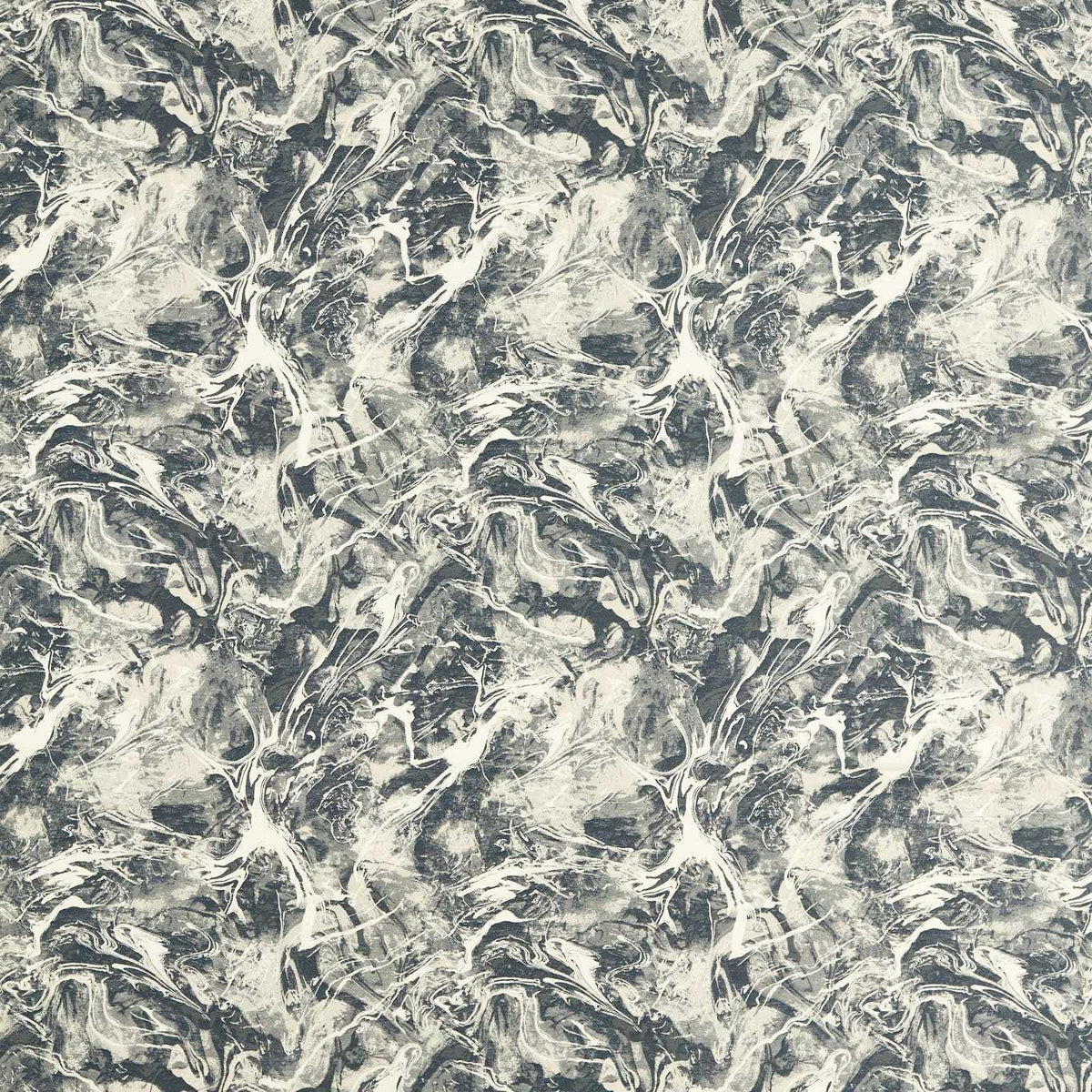 Clarke & Clarke Calacatta Woven Fabric Ink