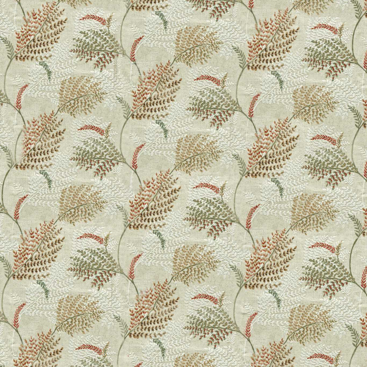 Clarke & Clarke Irio Woven Fabric Cinnamon