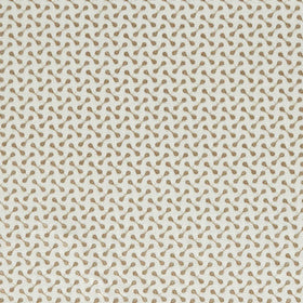 Clarke & Clarke Necto Embroidered Fabric Truffle
