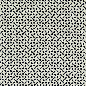 Clarke & Clarke Necto Embroidered Fabric Ink