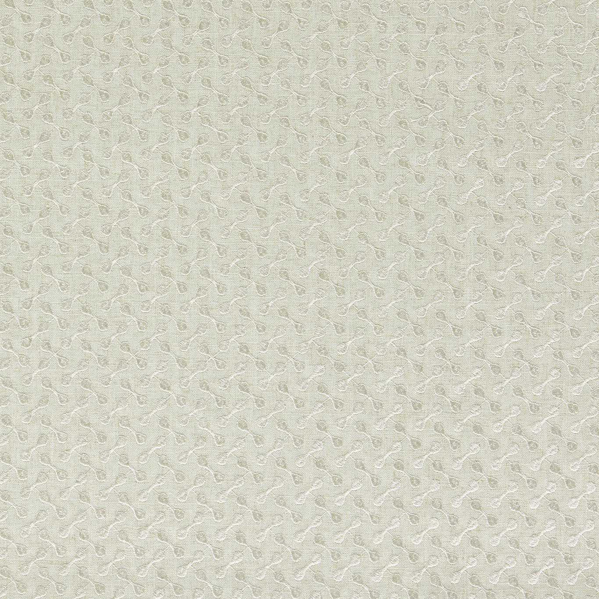 Clarke & Clarke Necto Embroidered Fabric Linen