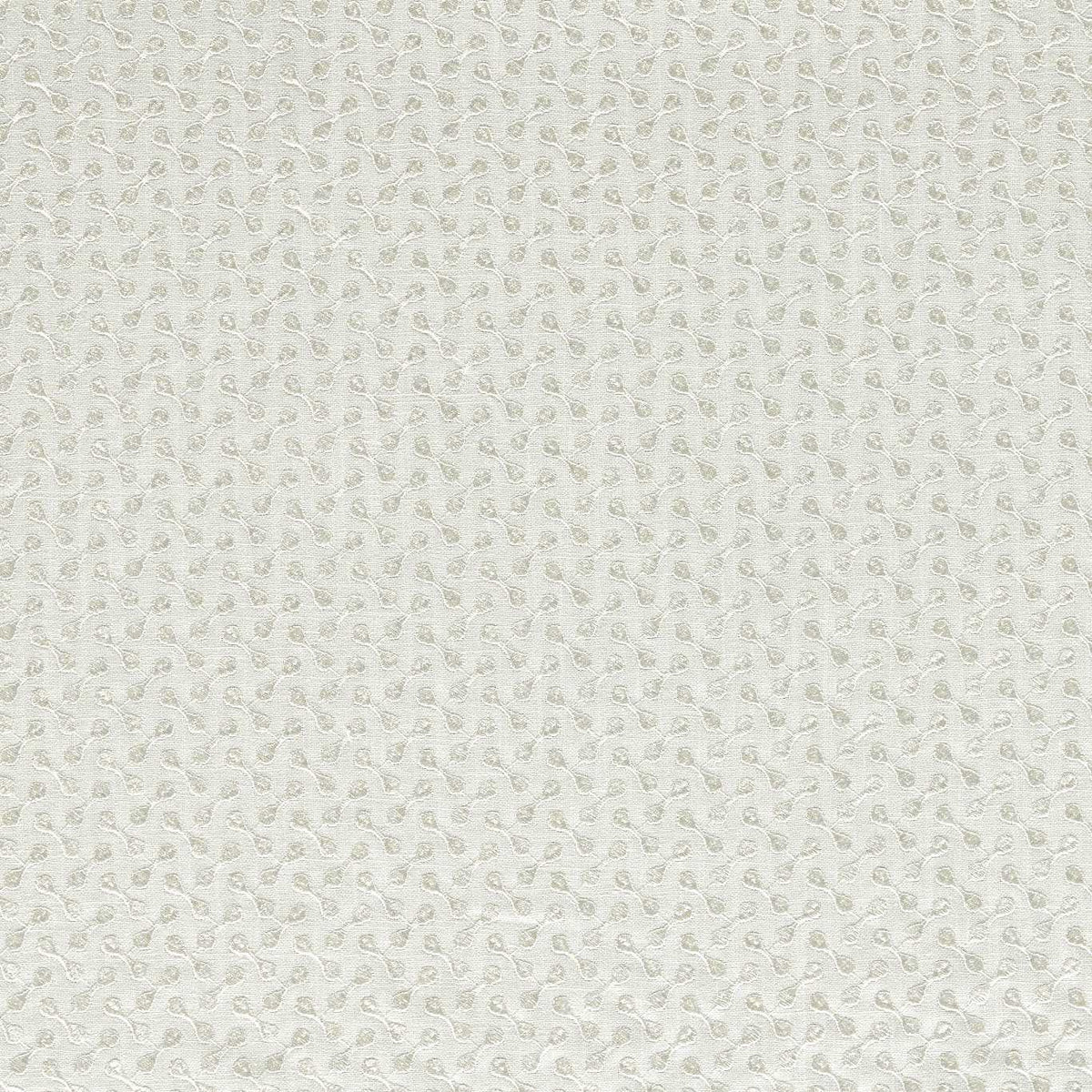 Clarke & Clarke Necto Embroidered Fabric Ivory