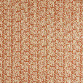 Clarke & Clarke Virgata Embroidered Fabric Cinnamon