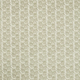 Clarke & Clarke Virgata Embroidered Fabric Fern