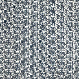 Clarke & Clarke Virgata Embroidered Fabric Ink