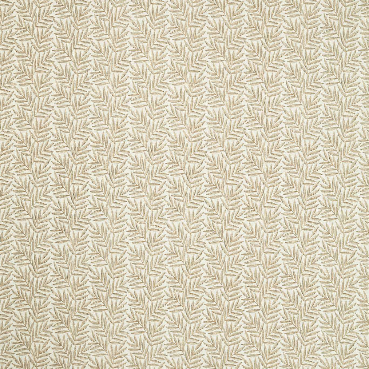 Clarke & Clarke Virgata Embroidered Fabric Linen