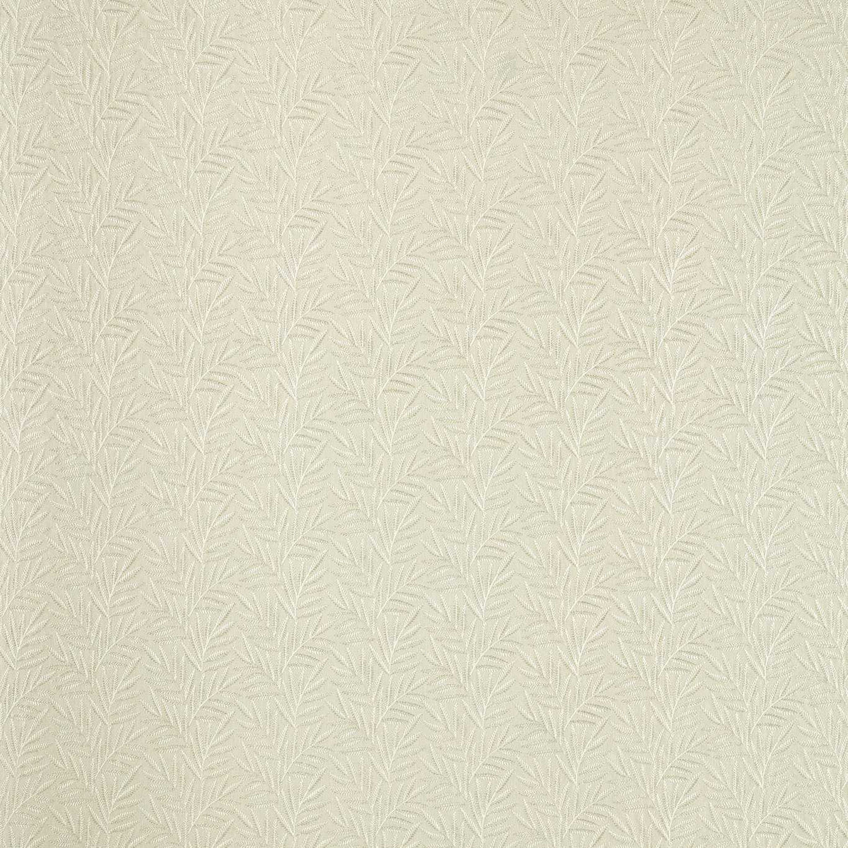 Clarke & Clarke Virgata Embroidered Fabric Ivory