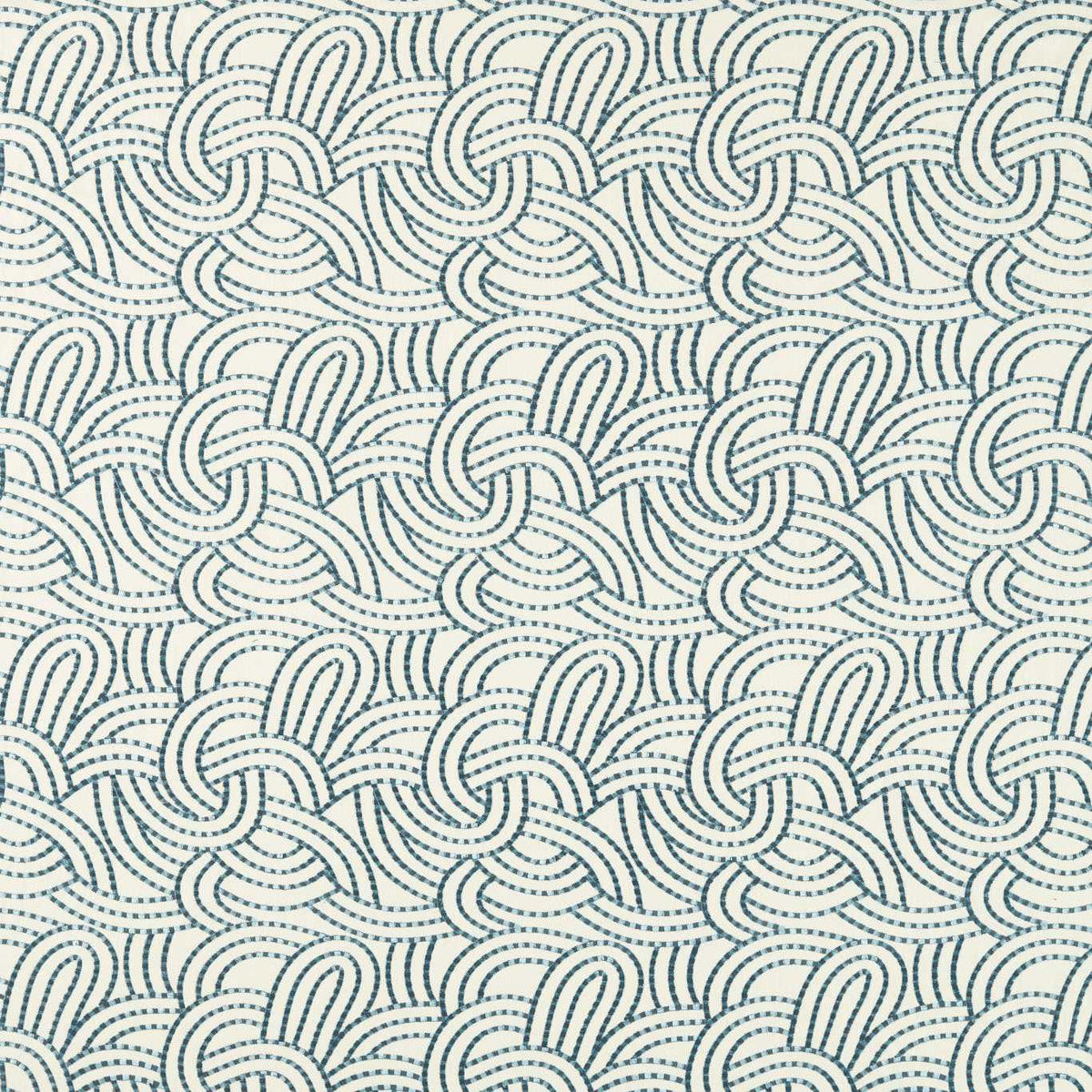 Clarke & Clarke Volu Embroidered Fabric Ink