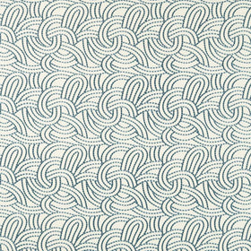 Clarke & Clarke Volu Embroidered Fabric Ink