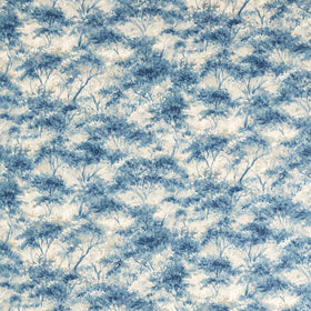 Clarke & Clarke Boschetto Printed Canvas Style Fabric Ink