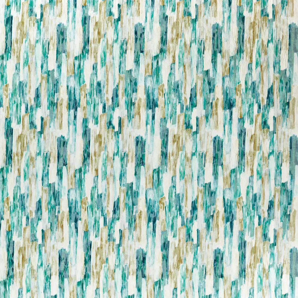 Clarke & Clarke Cityscape Embroidered Printed Fabric Glade