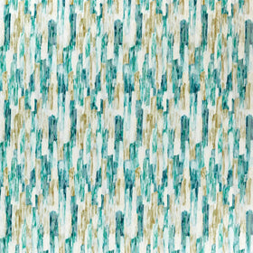 Clarke & Clarke Cityscape Embroidered Printed Fabric Glade