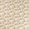 Clarke & Clarke Floresta Embroidered Fabric Ivory Linen
