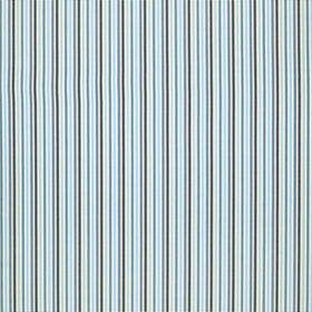 Clarke & Clarke Grove Stripe Fabric Sky Midnight Indigo