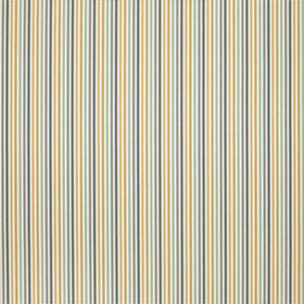 Clarke & Clarke Grove Stripe Fabric Forest Mustard Sage