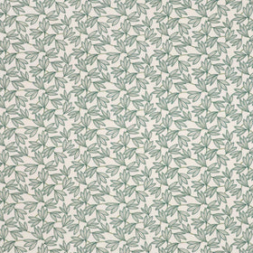 Clarke & Clarke Kalmia Fabric Seafoam