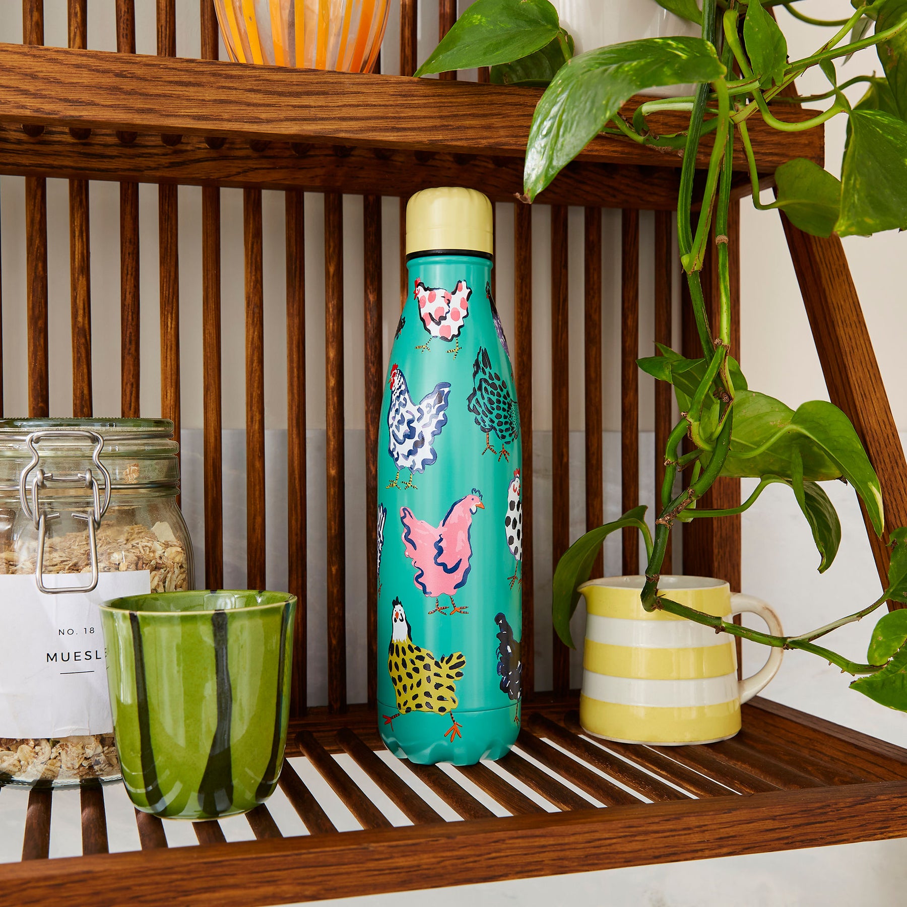 Ulster Weavers Chick Chicken Thermal Stainless Steel Water Bottle Yellow