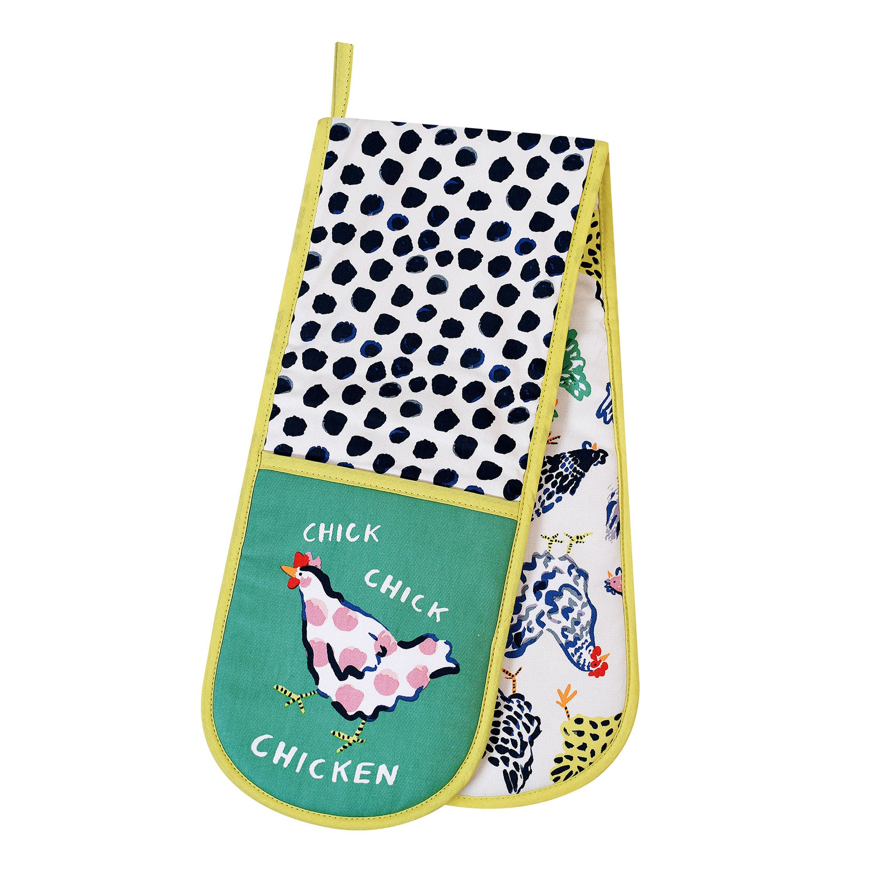 Ulster Weavers Chick Chicken Double Oven Glove Yellow