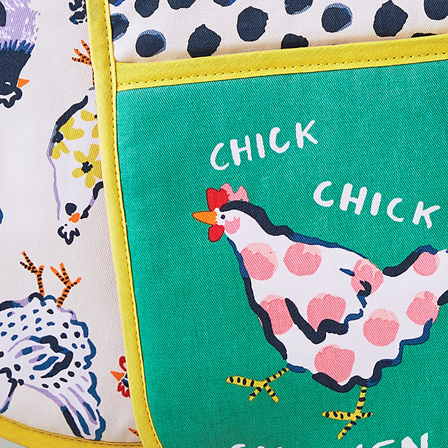 Ulster Weavers Chick Chicken Double Oven Glove Yellow