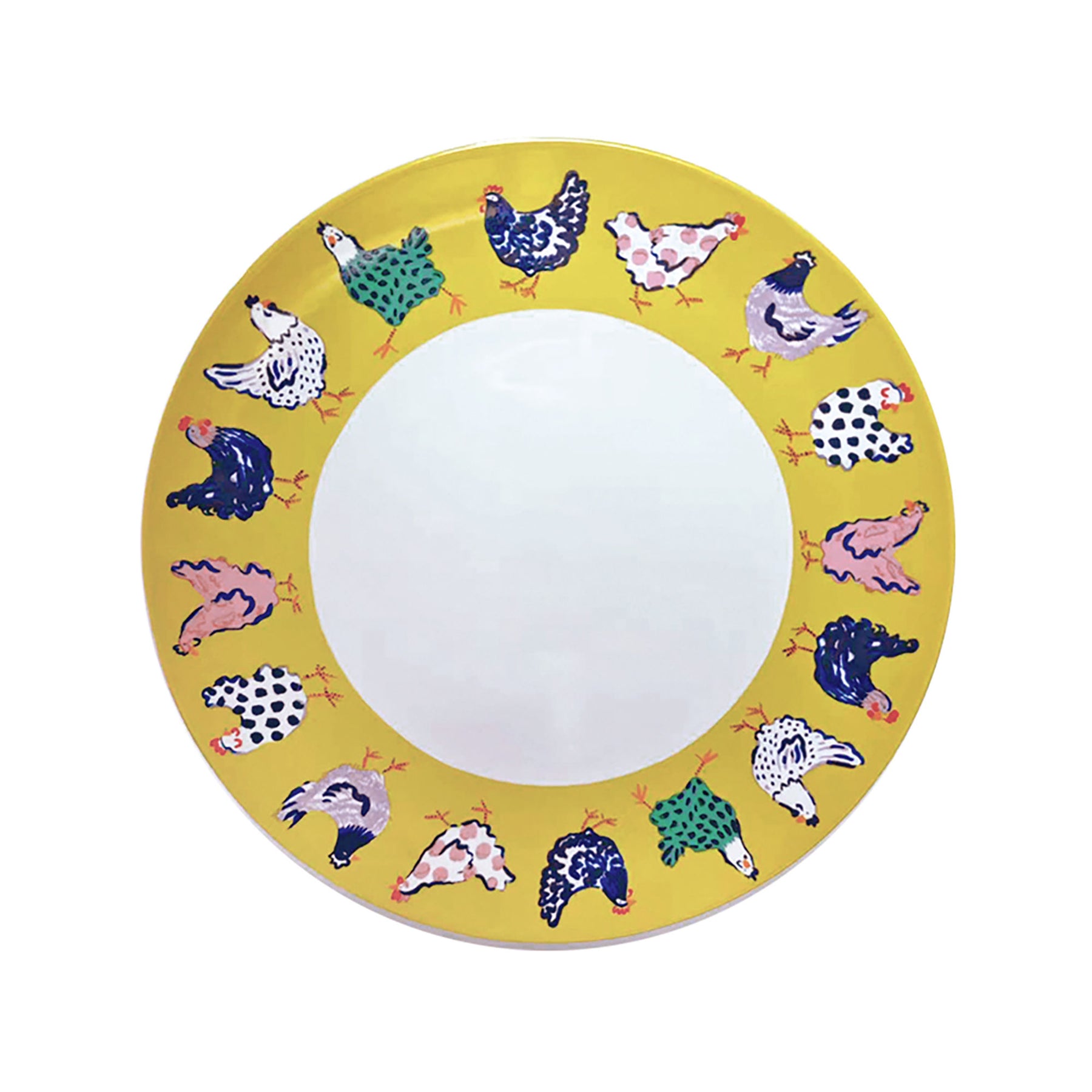 Ulster Weavers Chick Chicken Porcelain Dinner Plate Yellow