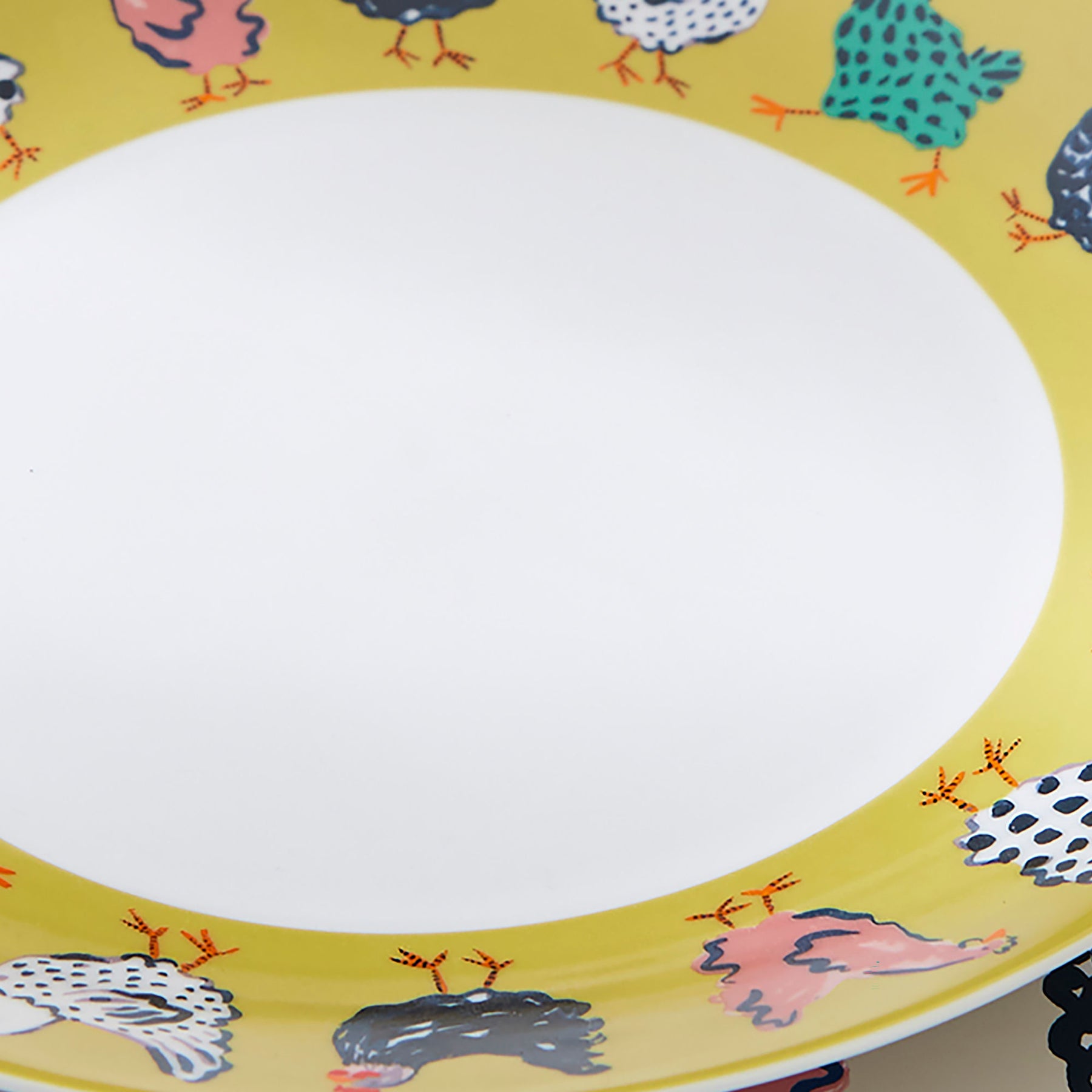 Ulster Weavers Chick Chicken Porcelain Dinner Plate Yellow