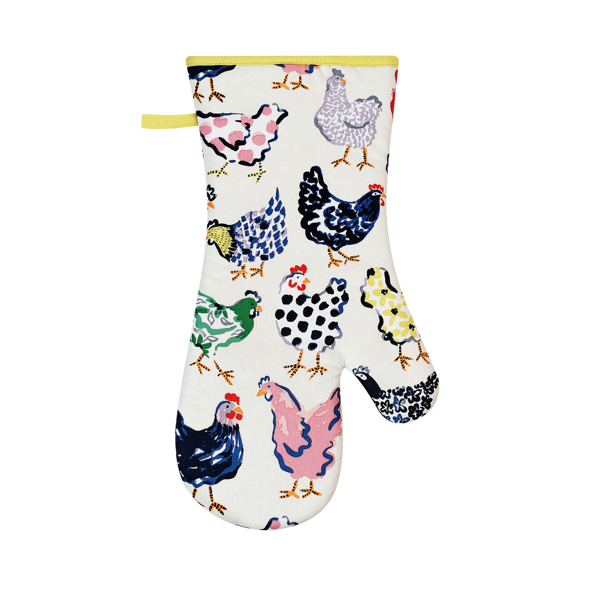 Ulster Weavers Chick Chicken Thermal Gauntlet Oven Glove Yellow
