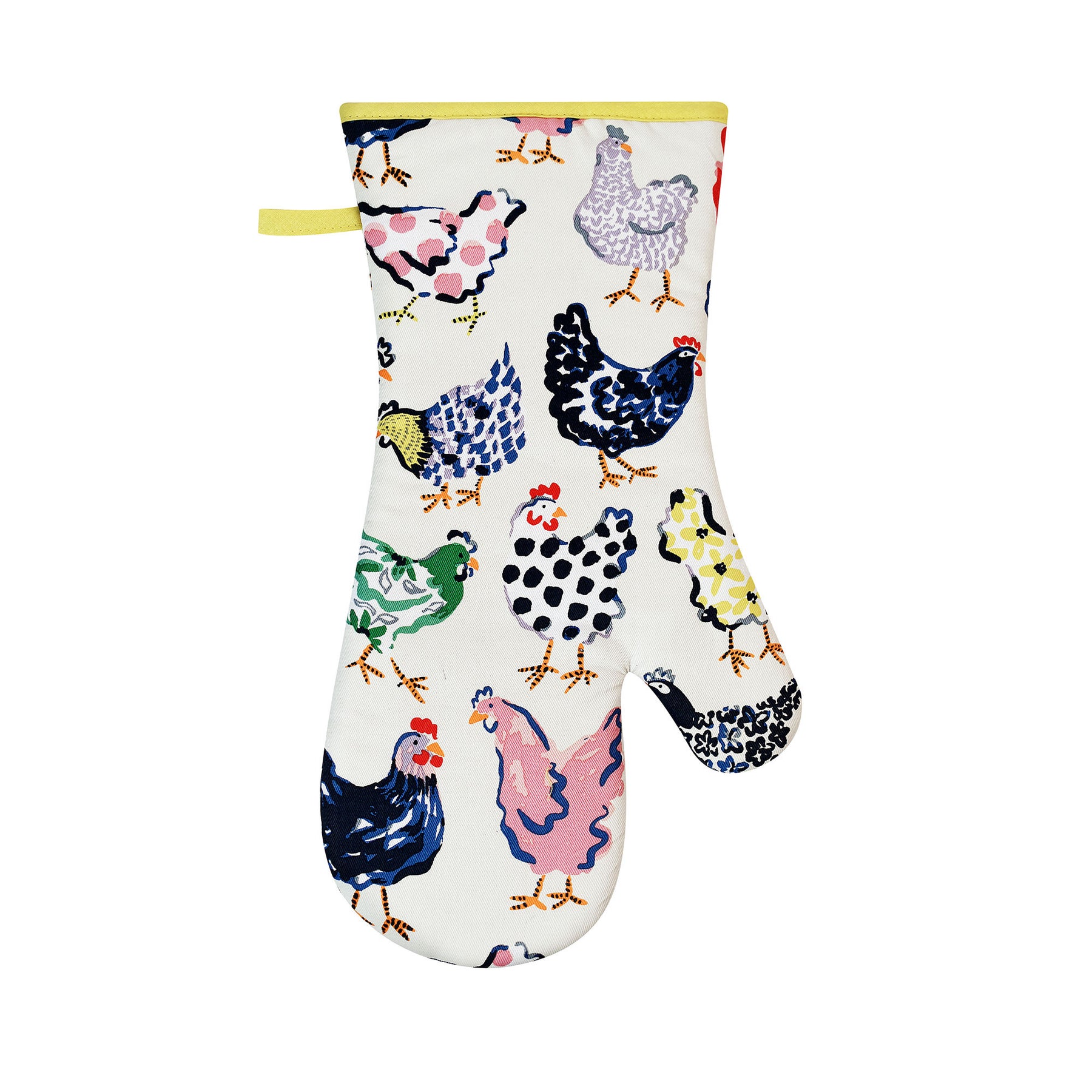 Ulster Weavers Chick Chicken Thermal Gauntlet Oven Glove Yellow