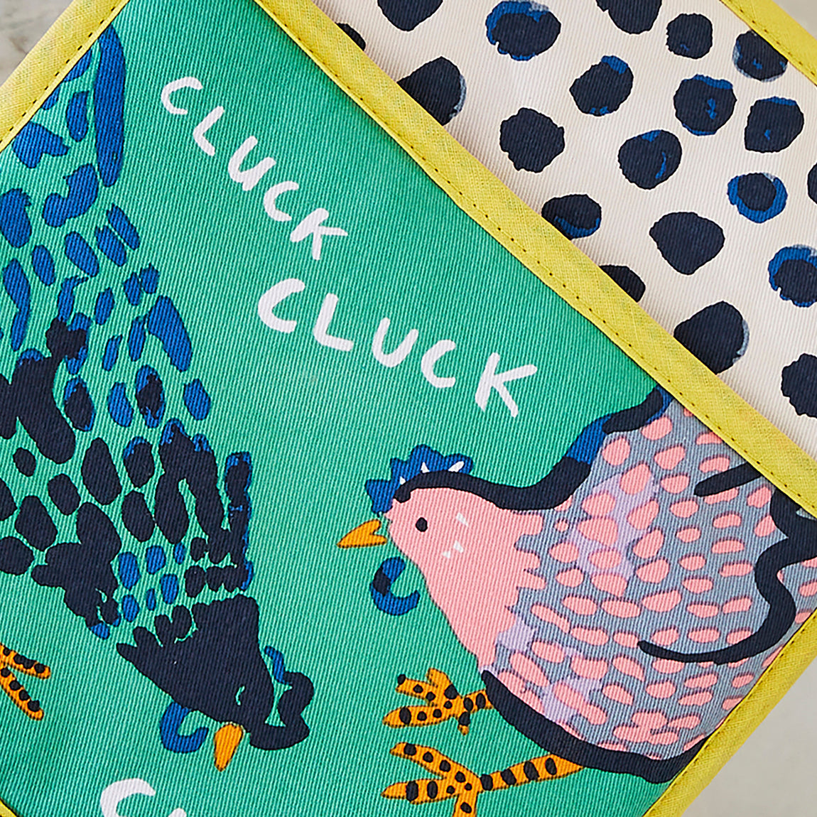 Ulster Weavers Chick Chicken Thermal Pot Mitt Oven Glove Yellow