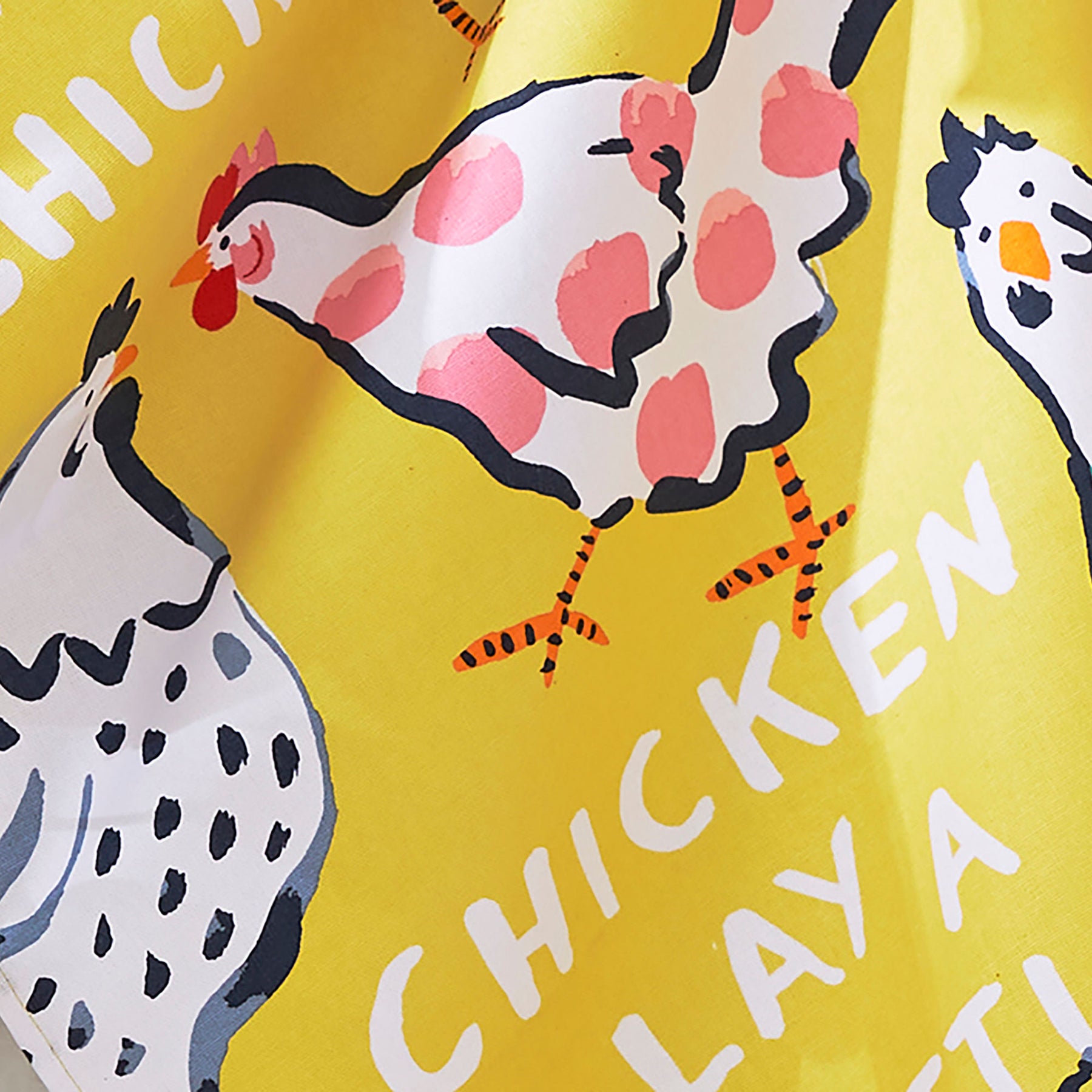 Ulster Weavers Chick Chicken Cotton Tea Towel Yellow